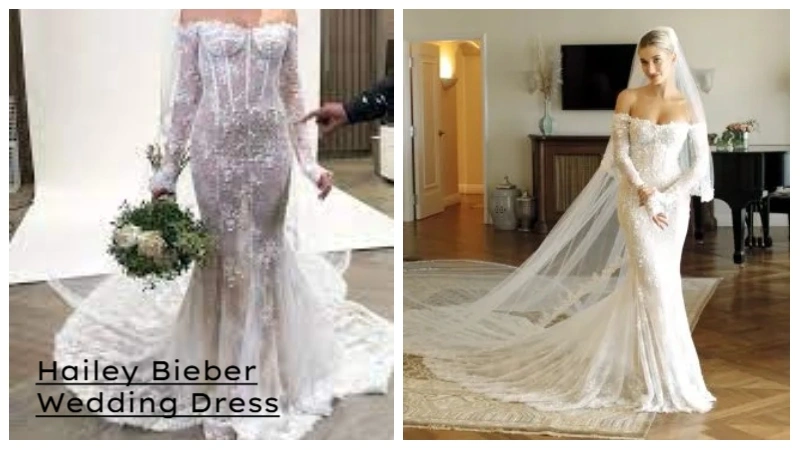 Hailey Bieber Wedding Dress